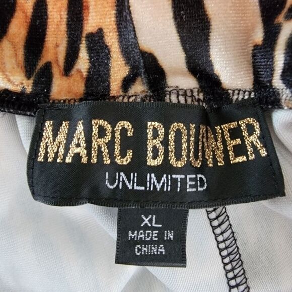 Marc Bouwer leopard print velvet maxi skirt xl - Picture 7 of 8